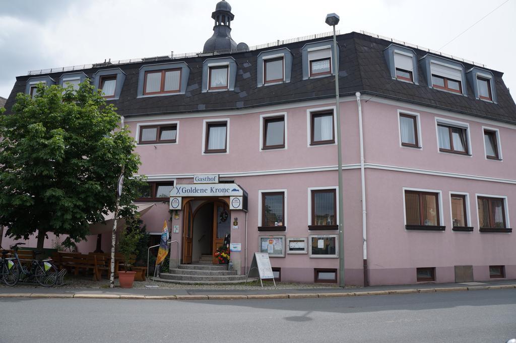 Gasthof Goldene Krone Selbitz Dış mekan fotoğraf